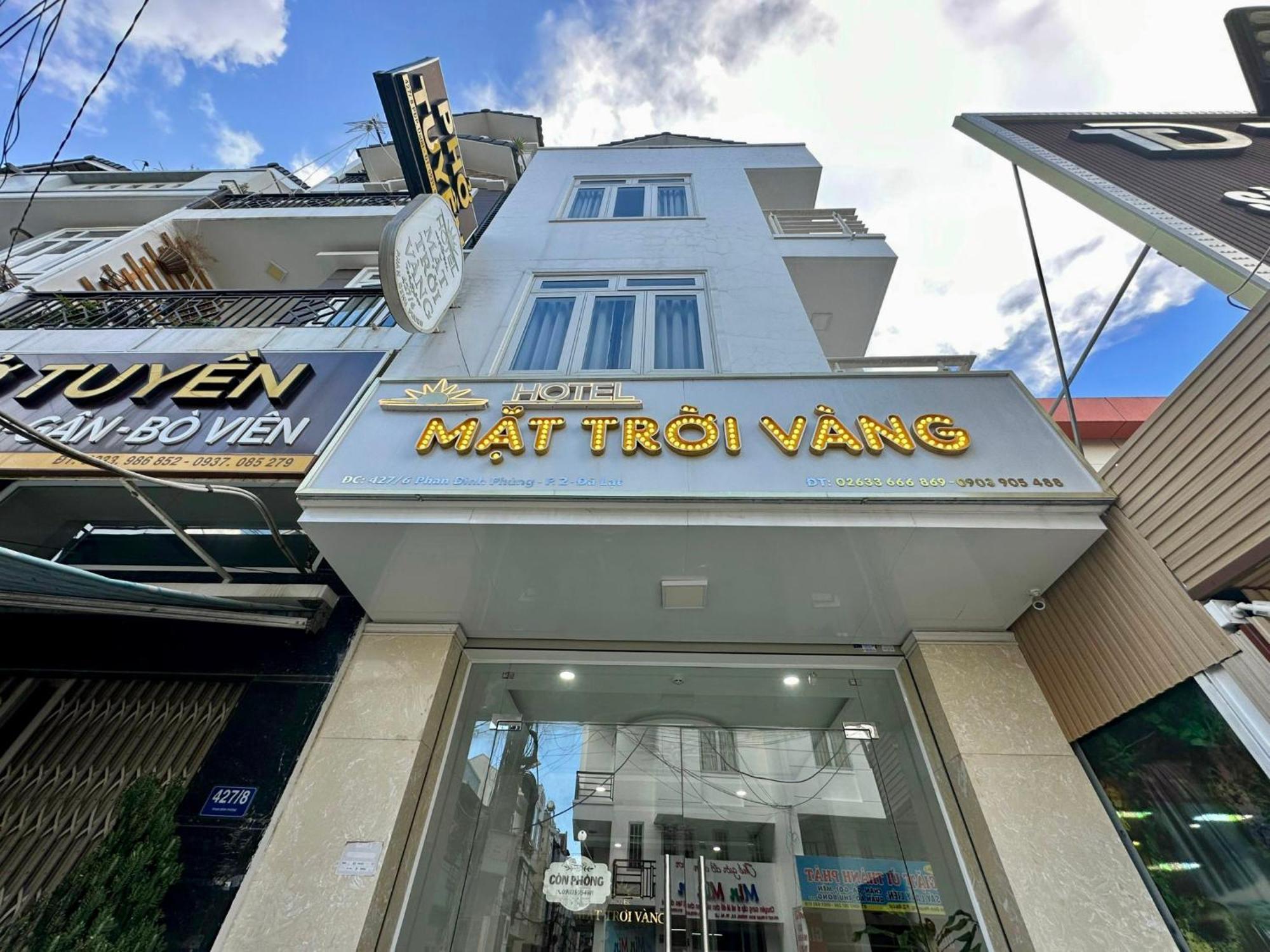 Mat Troi Vang Dalat Hotel Buitenkant foto