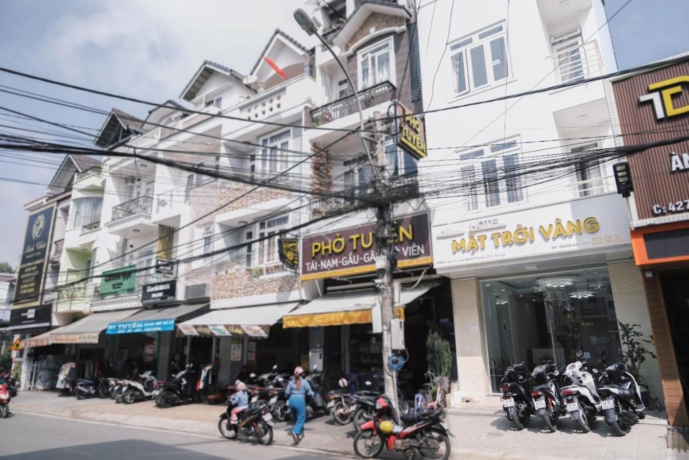 Mat Troi Vang Dalat Hotel Buitenkant foto